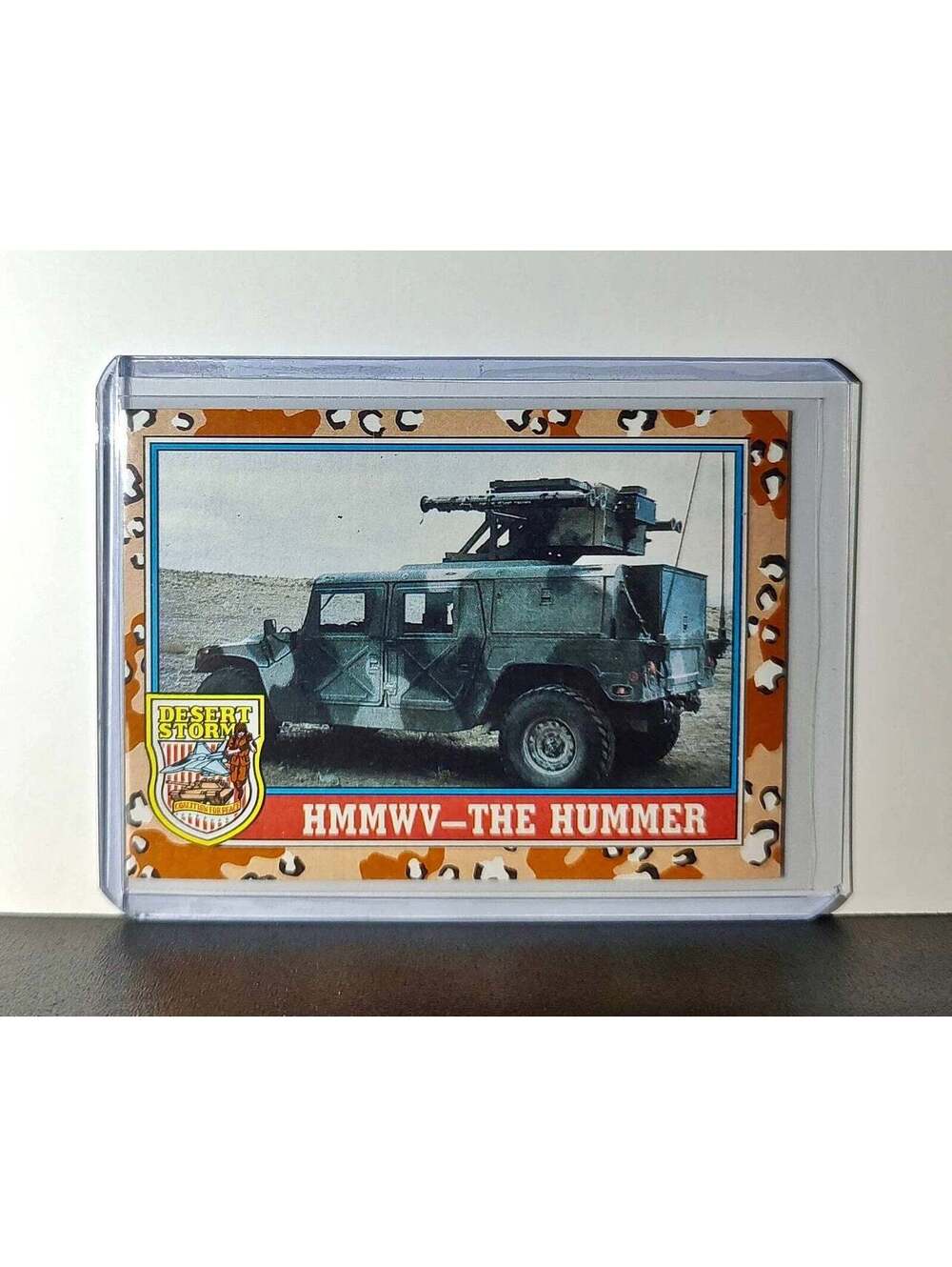 HMMWV – The Hummer 1991 Topps Desert Storm #99 Card - Picture 1 of 10